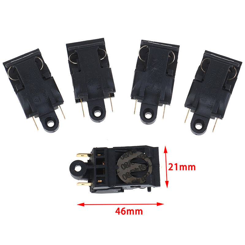 5pcs/Lot 16A Boiler Thermostat - огляд і ціна Electric Kettle Temperature Control
