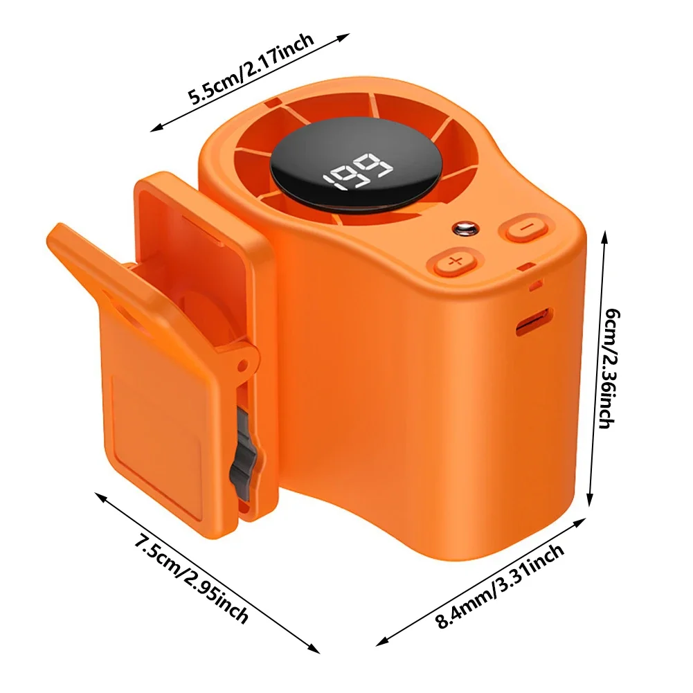 Car Air Conditioning Fan Clip  - огляд і ціна Portable Blender Usb Rechargeable