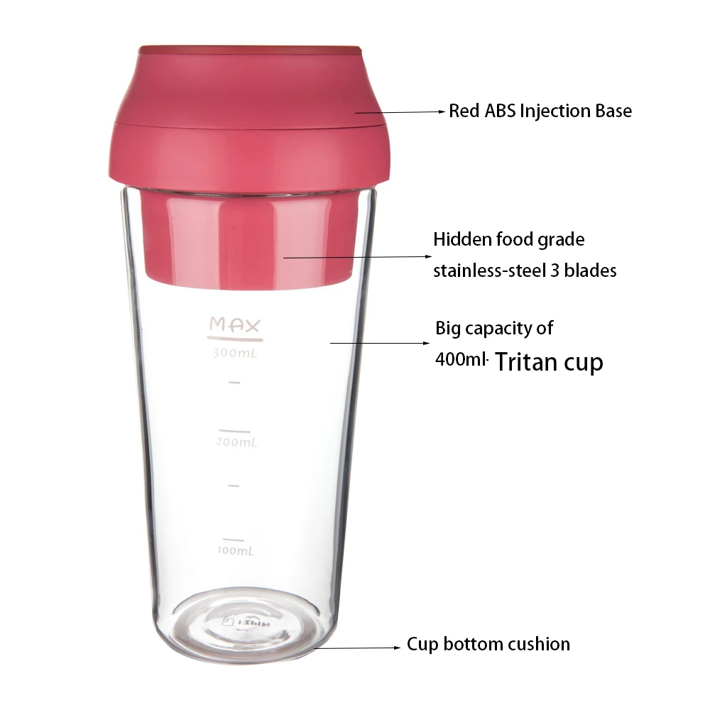 &Electric Cordless USB Recharg - огляд і ціна Portable Blender Usb Rechargeable